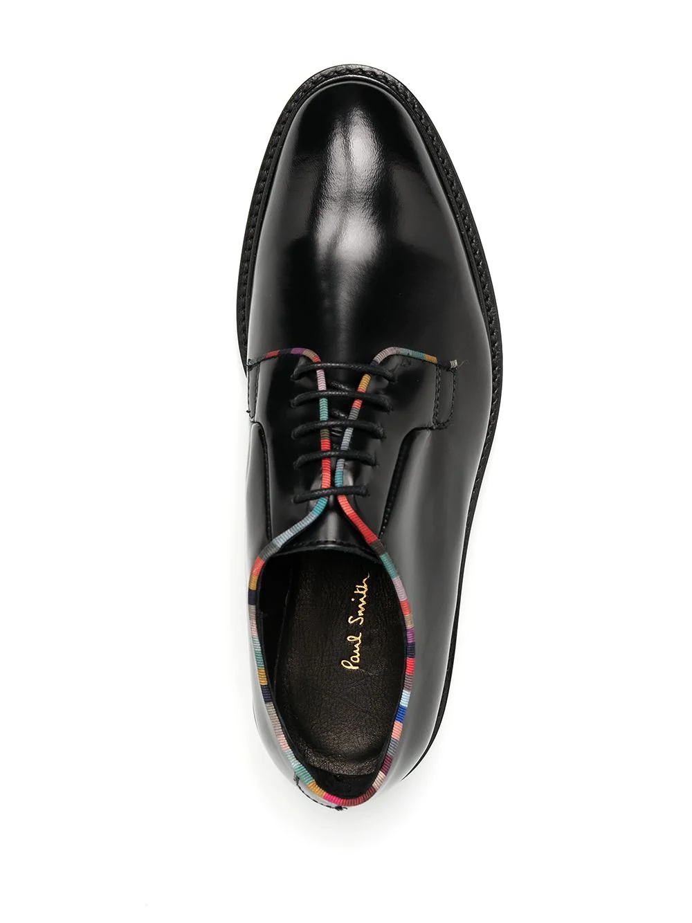 polished lace-up shoes - 4