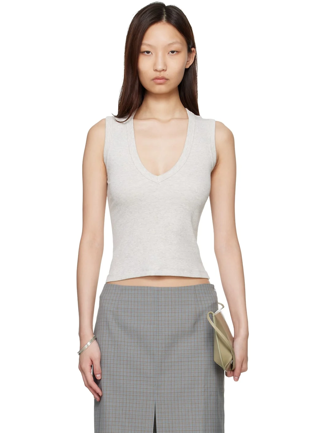Gray Dewi Tank Top - 1