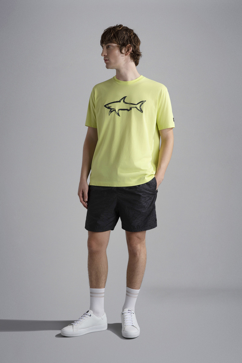 Paul & Shark SWIM SHORTS WITH SHARK PRINT outlook