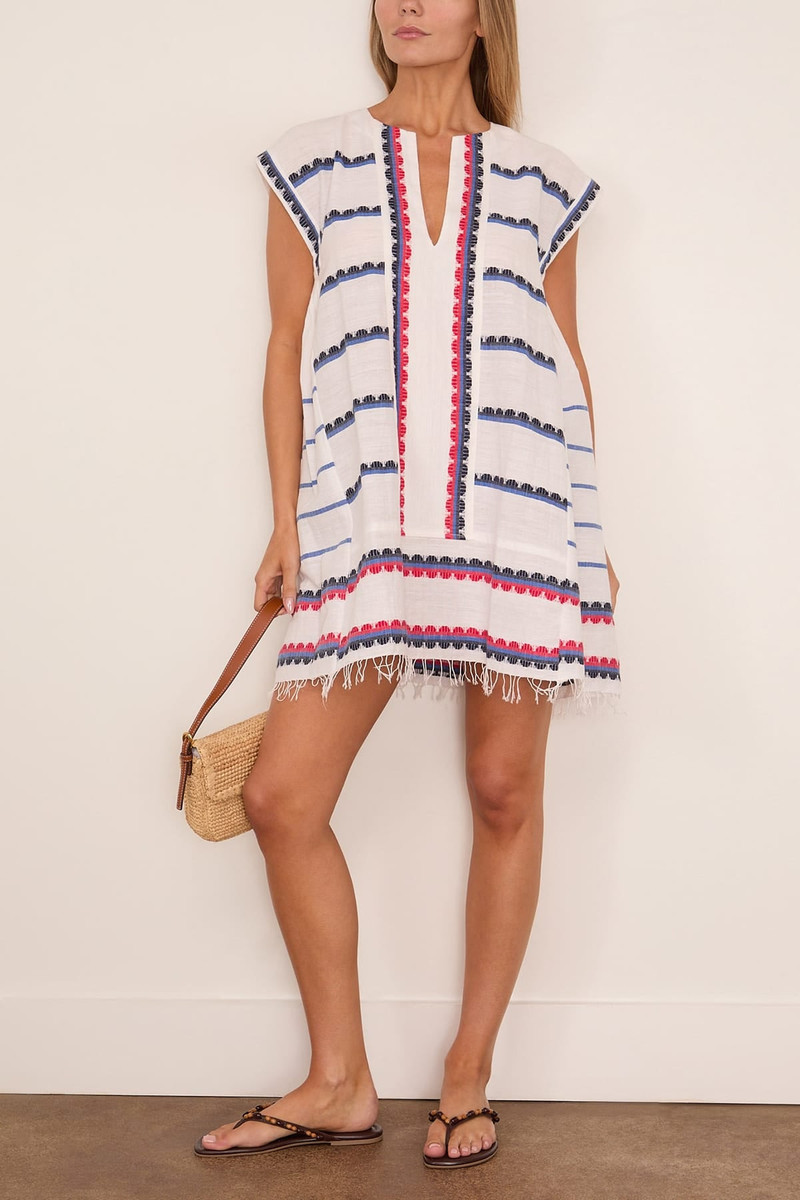lemlem Elina Caftan in Kibebi Marine outlook