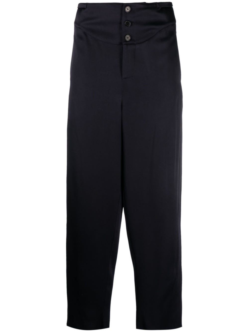 silk tailored trousers - 1