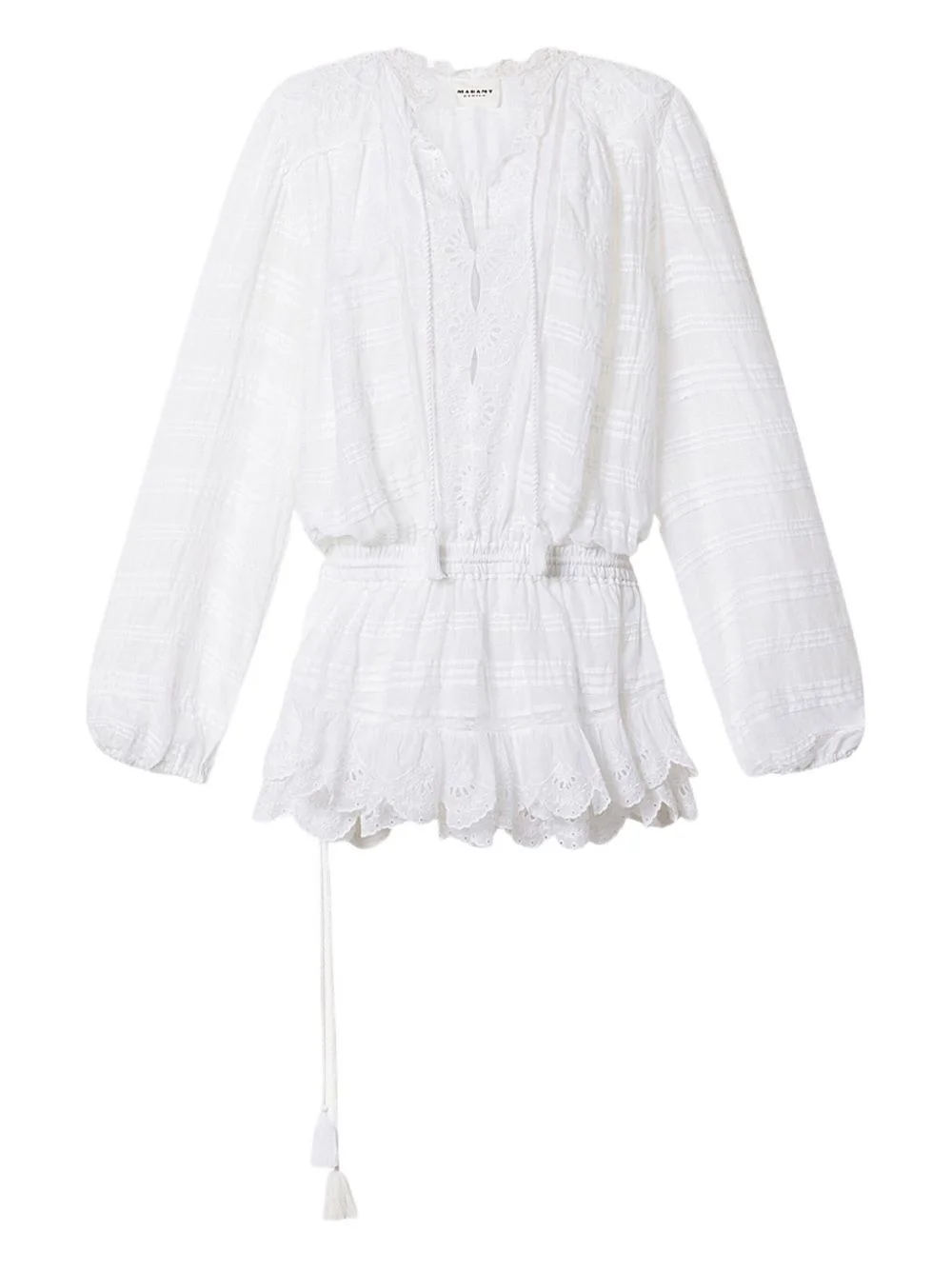 Marant Etoile Women Preya Cotton Mini Dress - 1