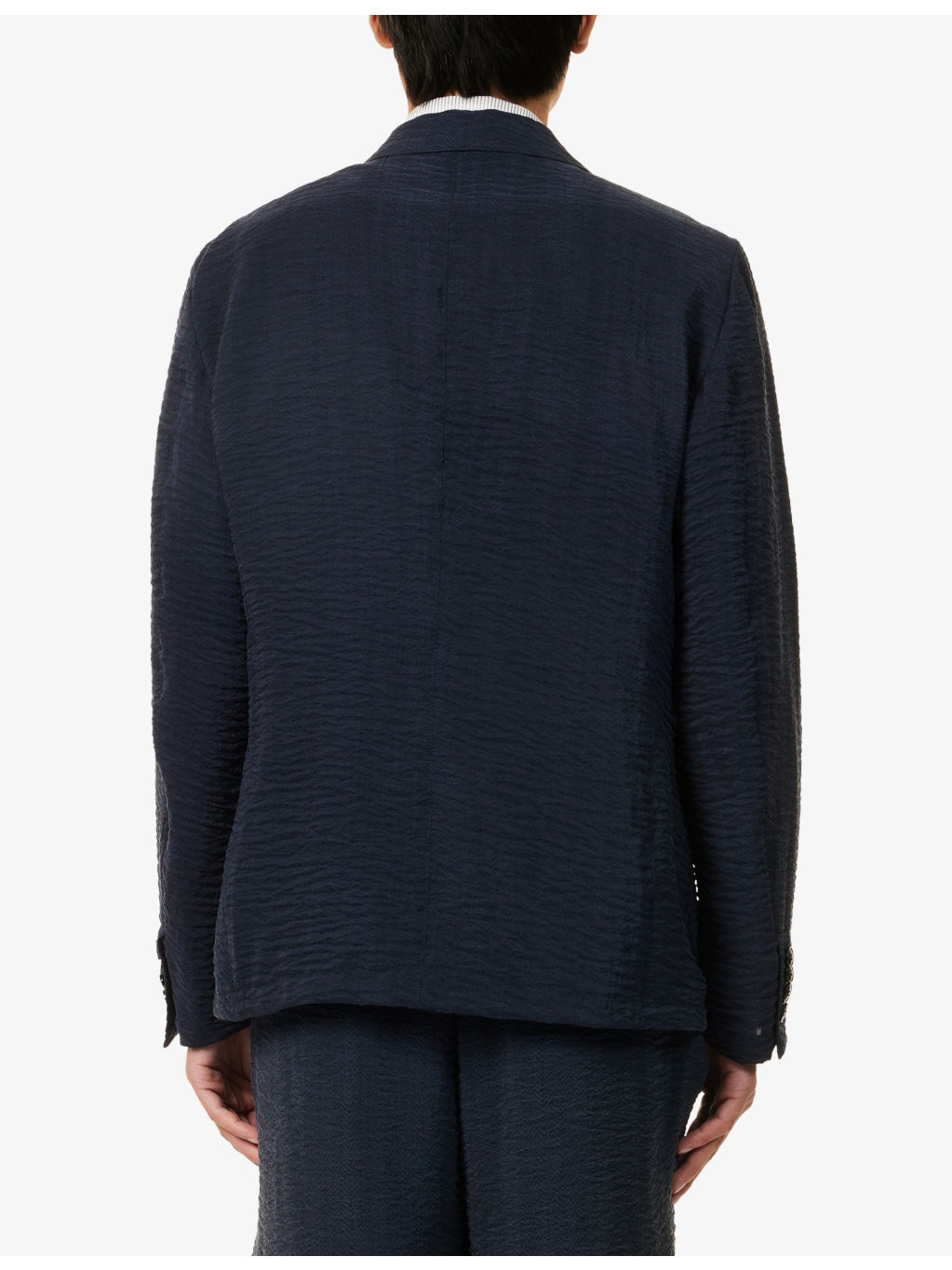 Graphic-Print Long-Sleeve Woven Jacket - 4