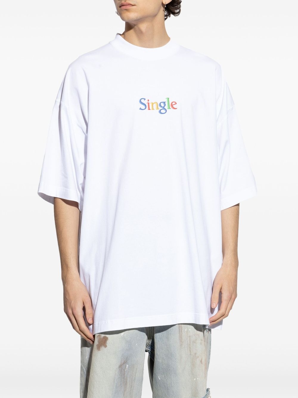 Single-print T-shirt - 3