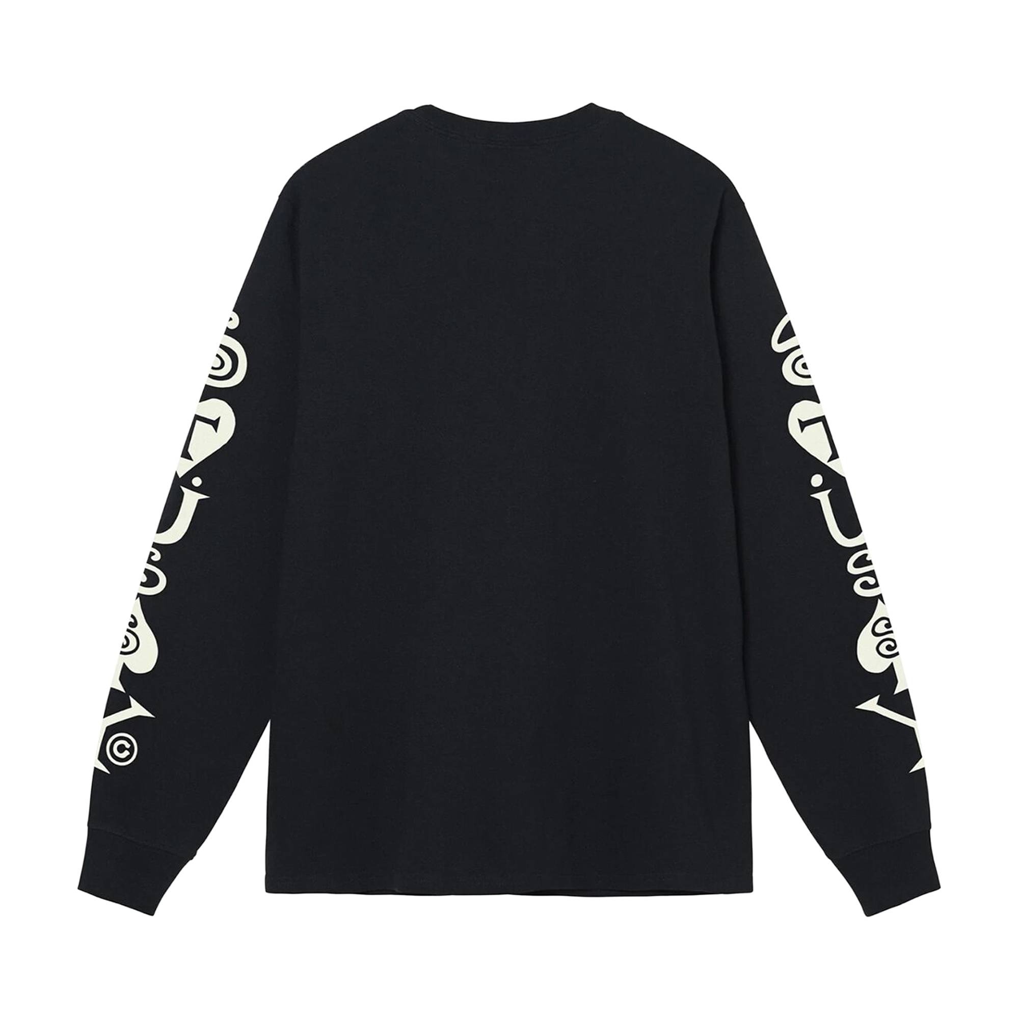 Stussy Hearts And Spades Long-Sleeve Tee 'Black'