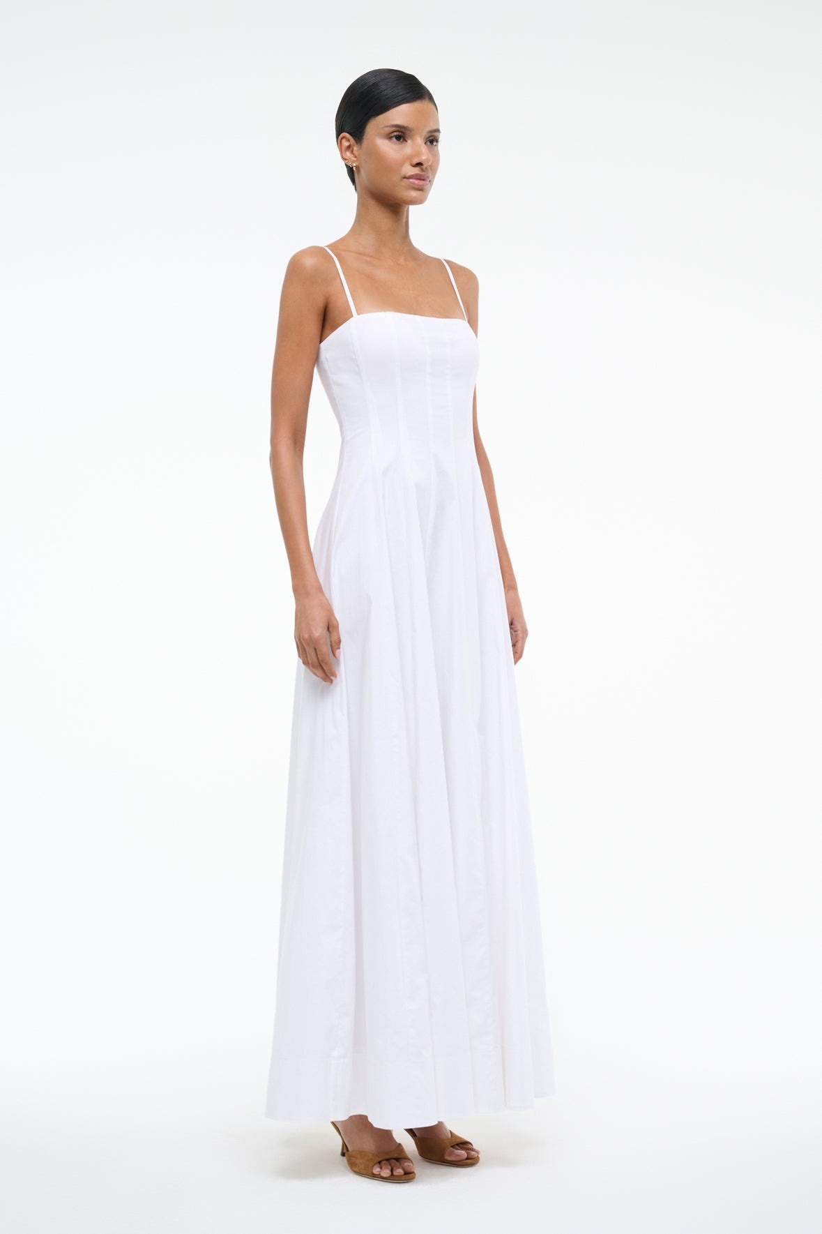 STAUD WYLIE MAXI DRESS BLACK - 2