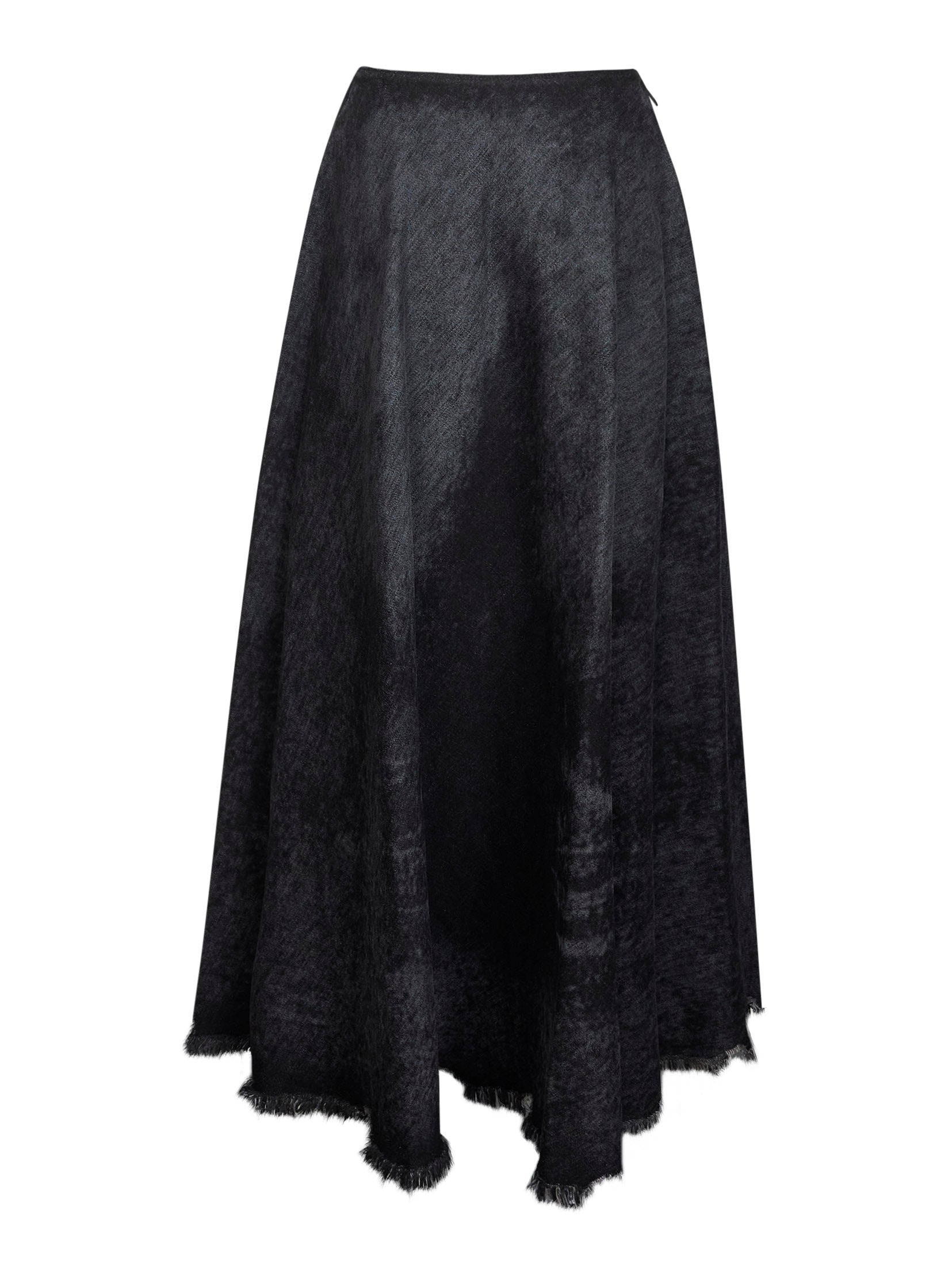 Black De-Hannie-Fsh full skirt - 2