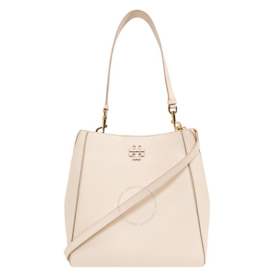 Tory Burch - Tory Burch Brie McGraw Leather Bucket Bag - 1