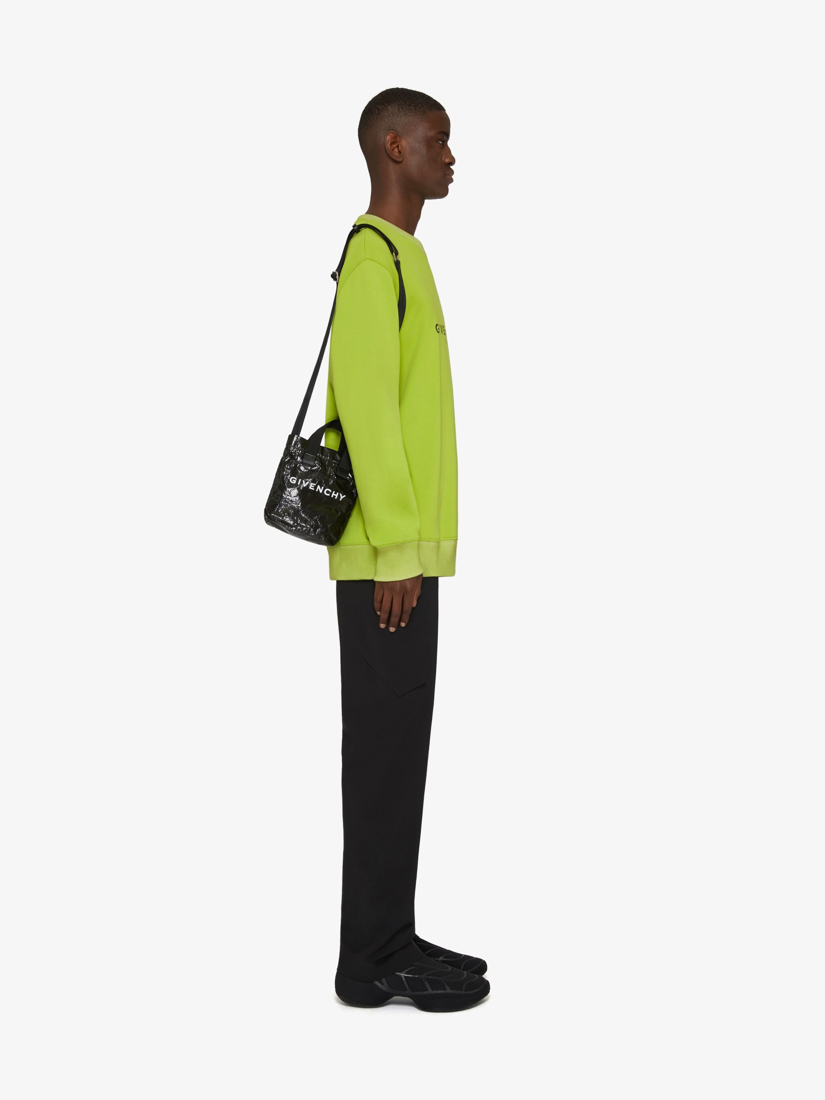 CLASSIC FIT SWEATSHIRT WITH GIVENCHY REVERSE PRINT - 3