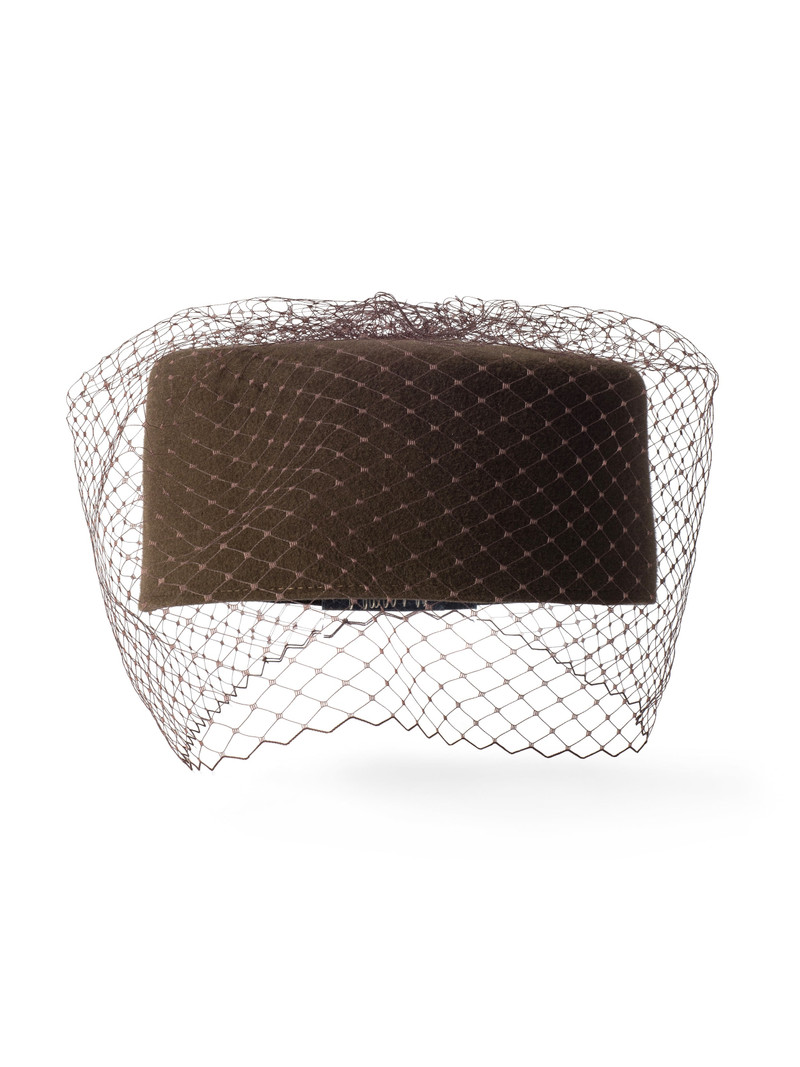 L'AGENCE Anstine Pillbox Hat outlook