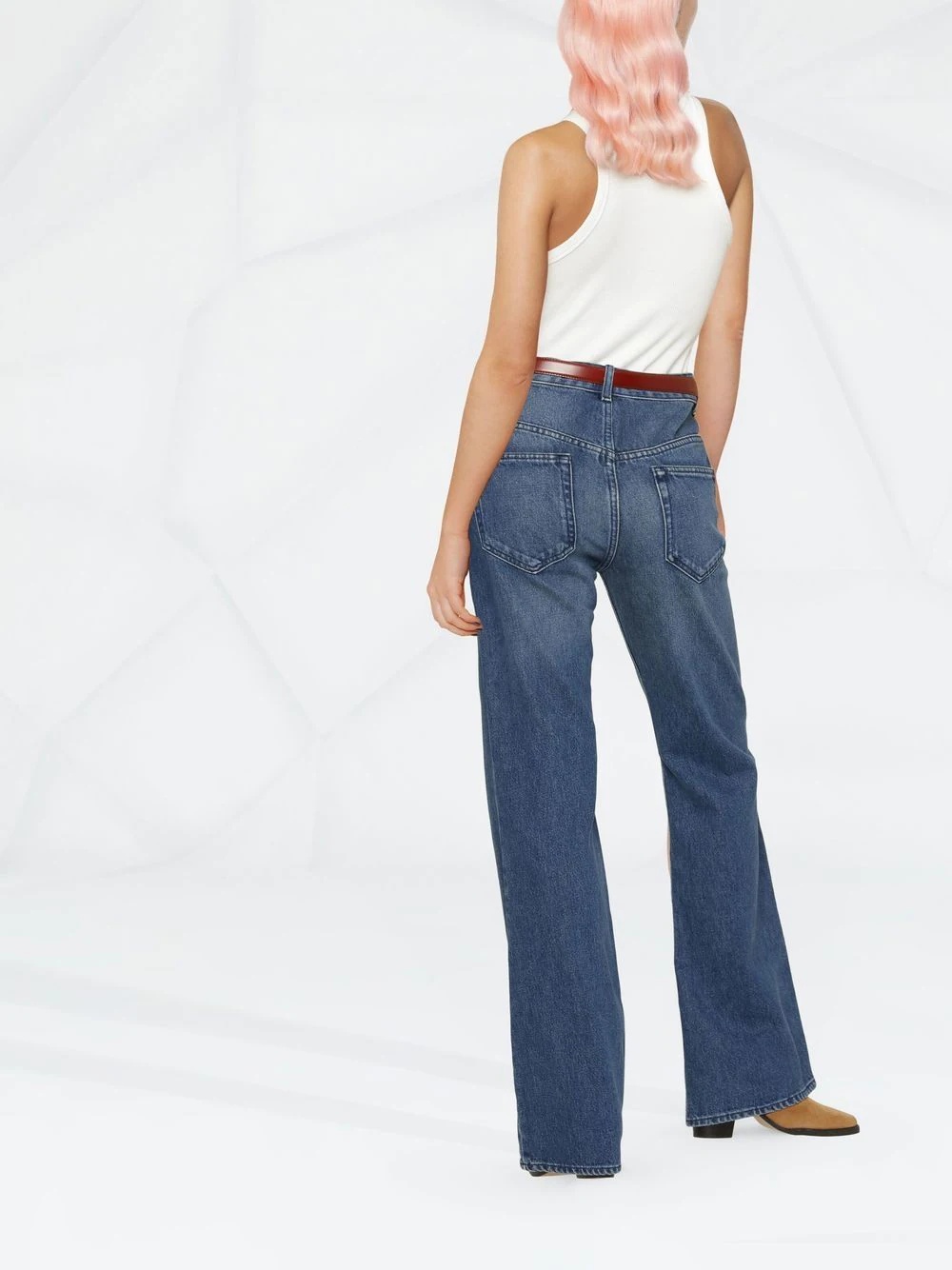 high-rise flared jeans - 3