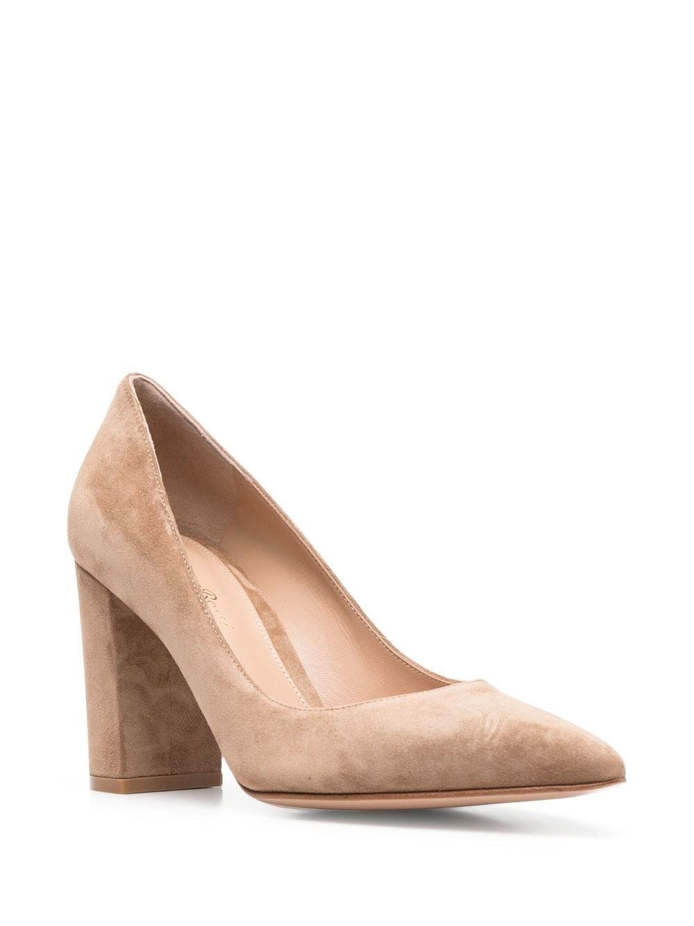 Piper 85mm suede pumps - 2