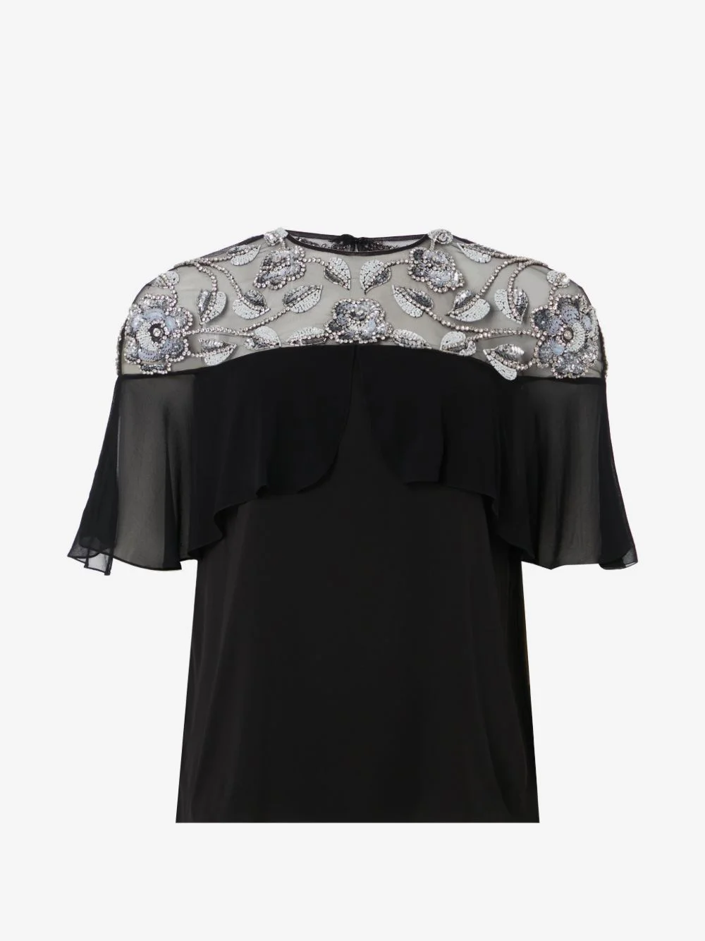 Lana floral-embellished blouse - 1