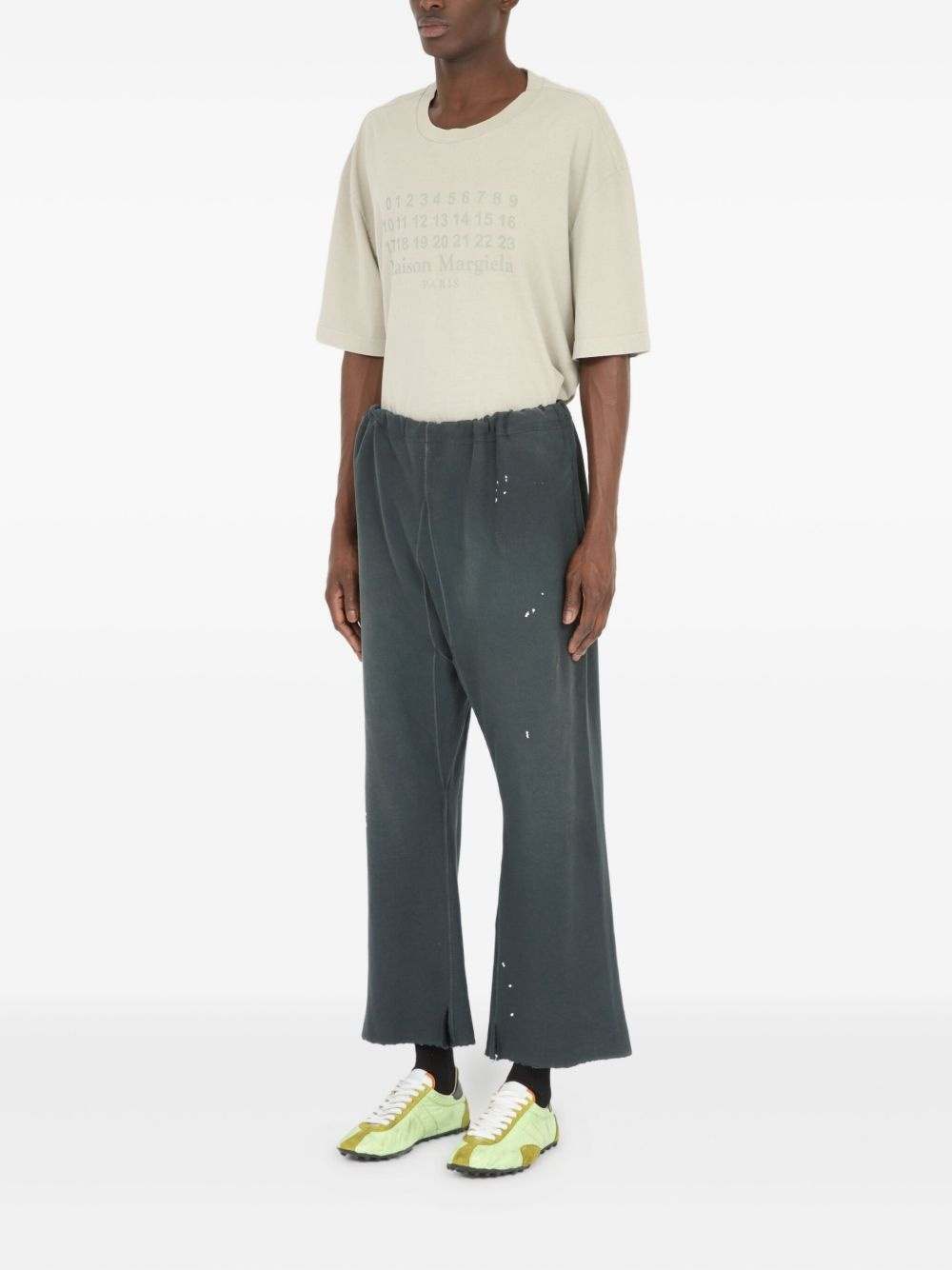 cotton track pants - 4