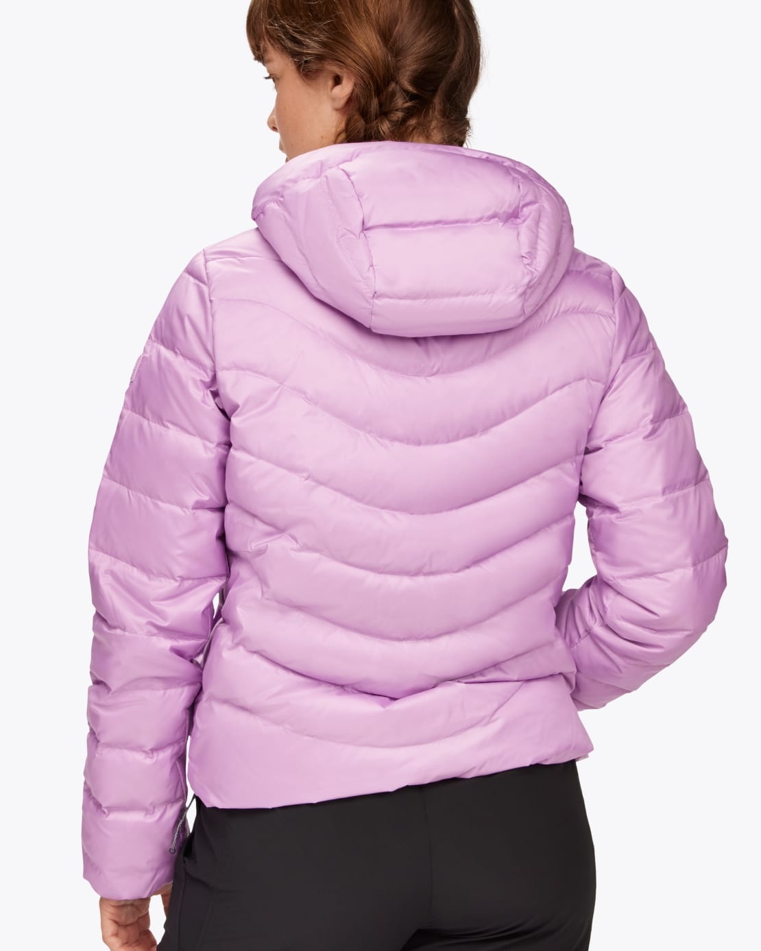 Women's Hooded Down Jacket - 2