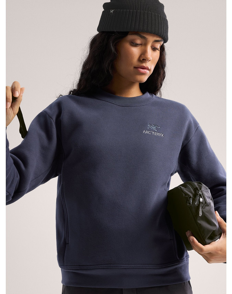 Arc'teryx Emblem Fleece Crew Neck Pullover | REVERSIBLE