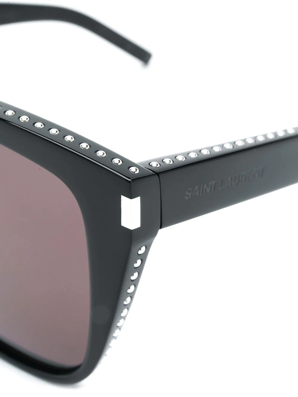 rhinestone embellished sunglasses - 3