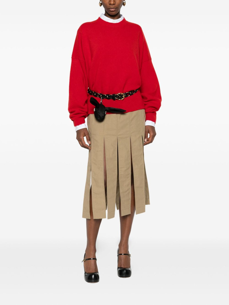 Simone Rocha multi slit skirt outlook