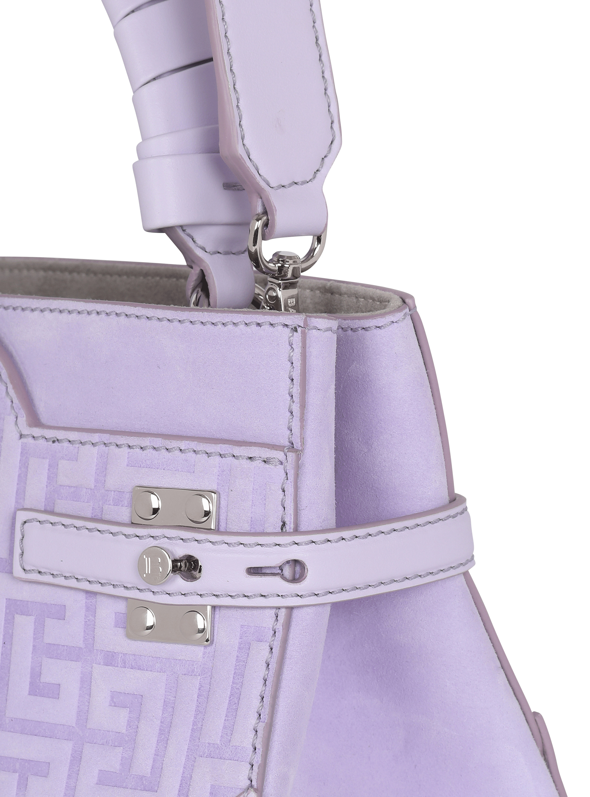 B-Buzz 22 bag in monogram-embossed leather - 6
