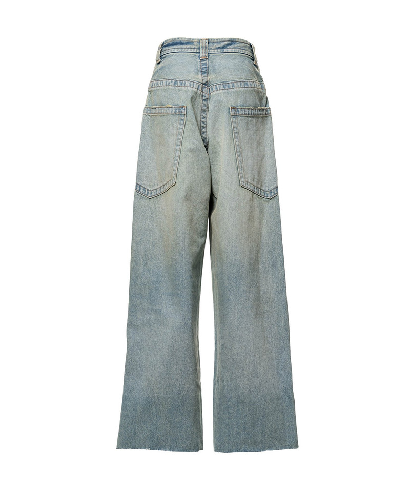 Amateur Sewn Like Wide Denim Pants 24