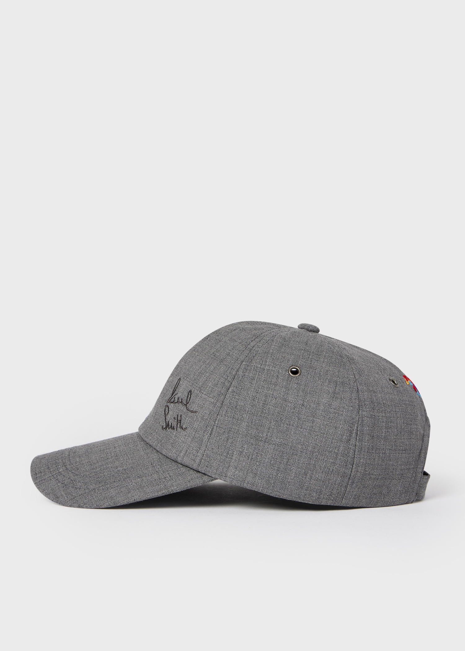 Grey 'Parrot' Baseball Cap - 1