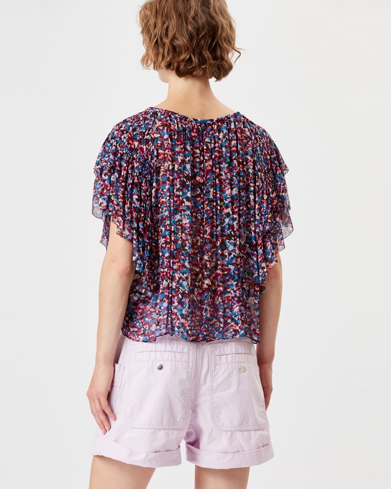 FAPANI PRINTED TOP - 5
