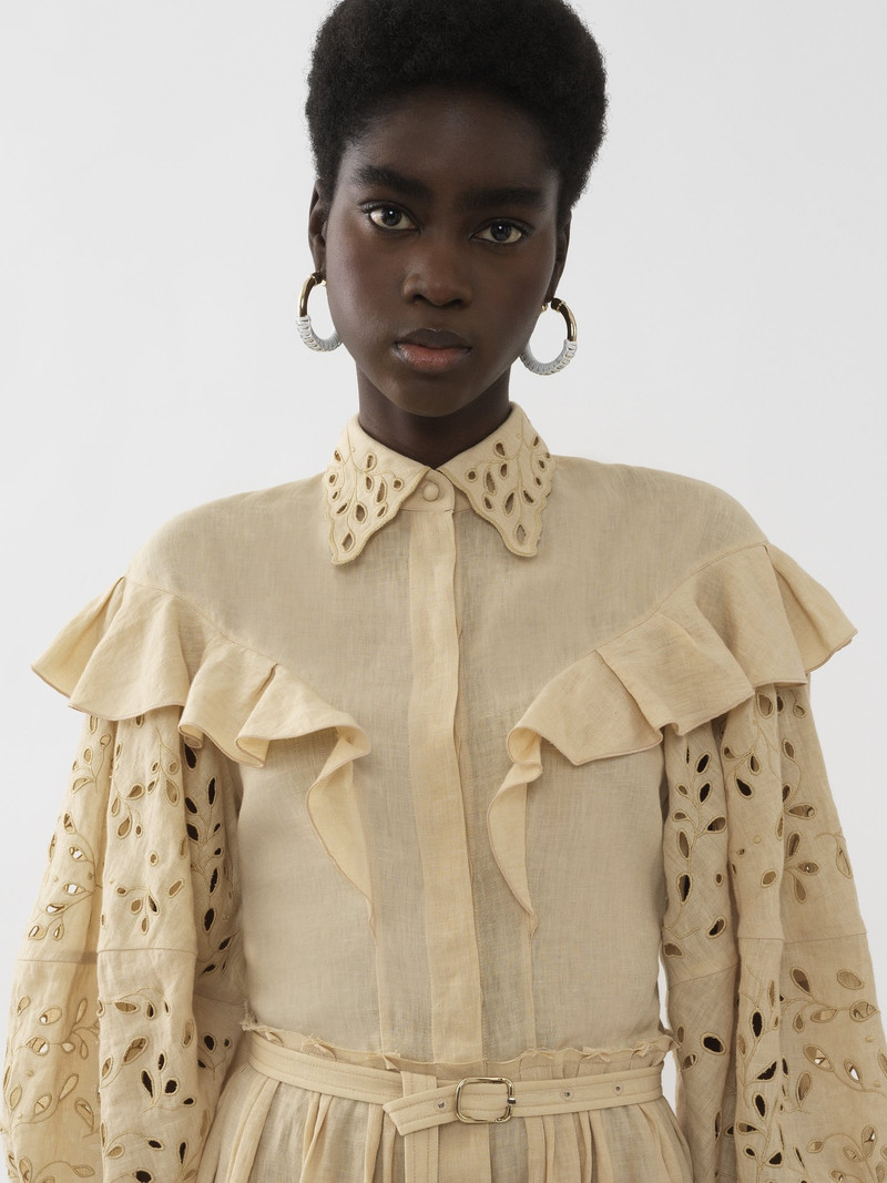 BALLOON-SLEEVE DRESS 5