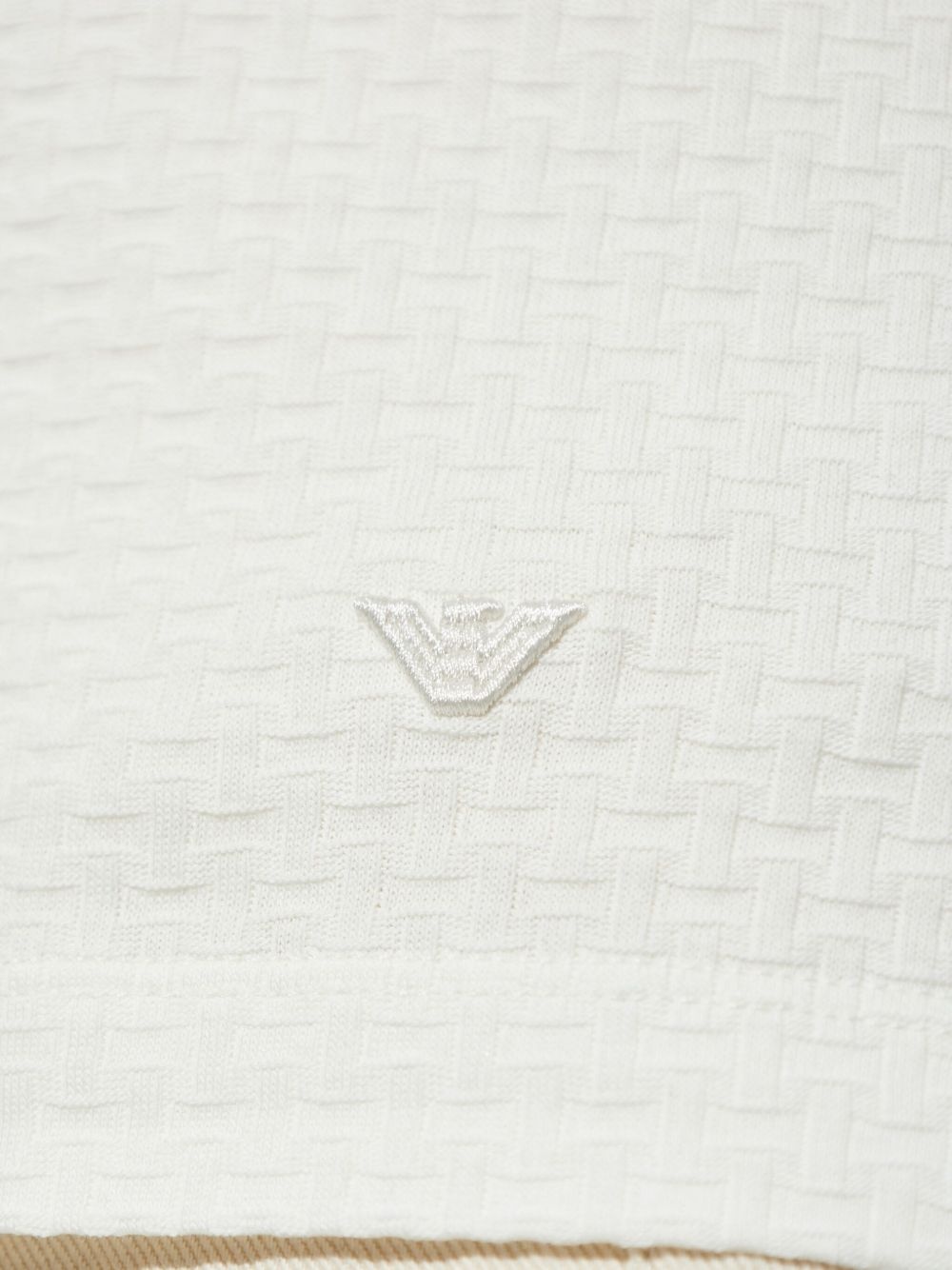 textured polo shirt - 5