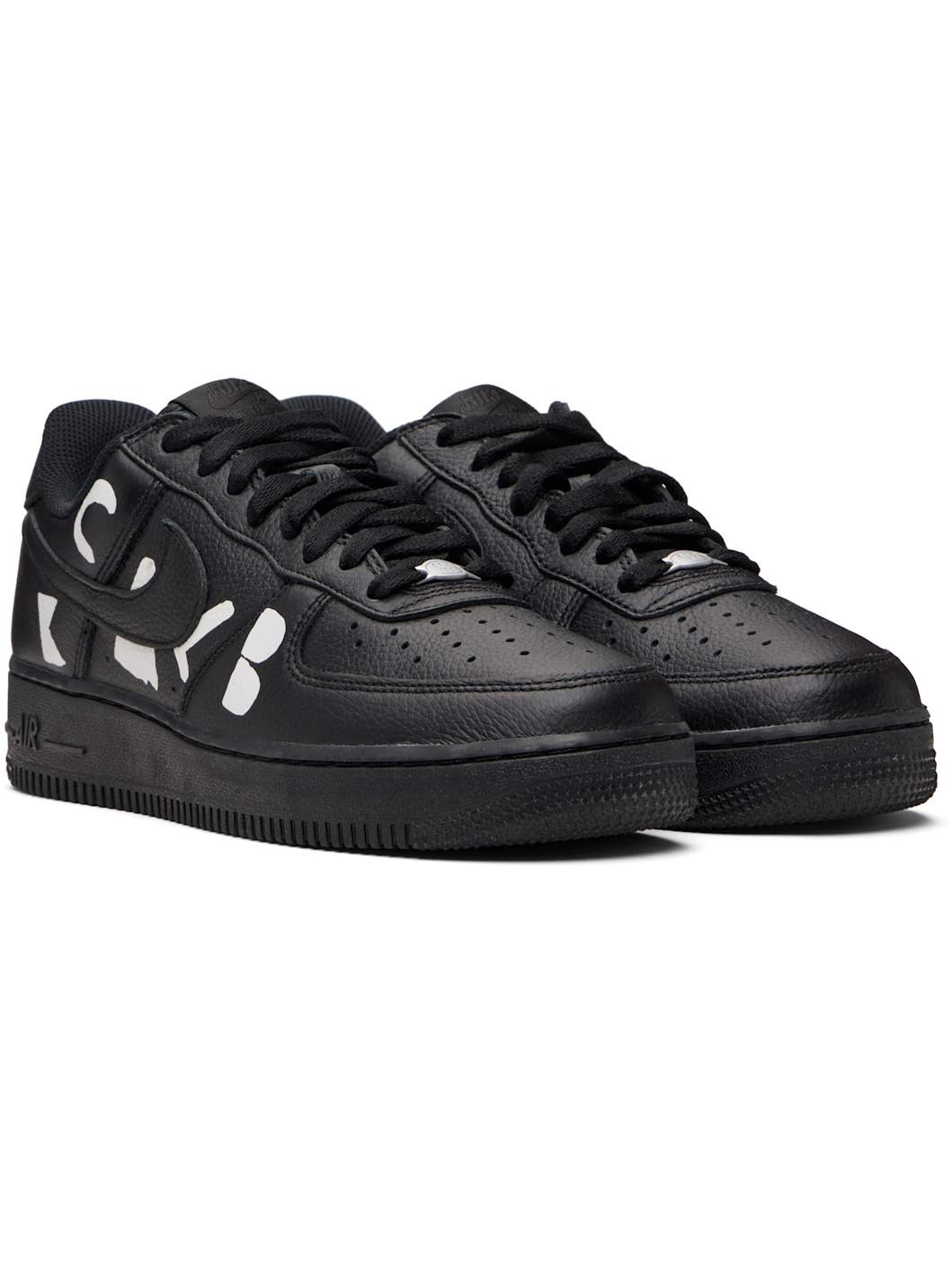 Black Nike Edition Air Force 1 Low Retro SP Sneakers - 4