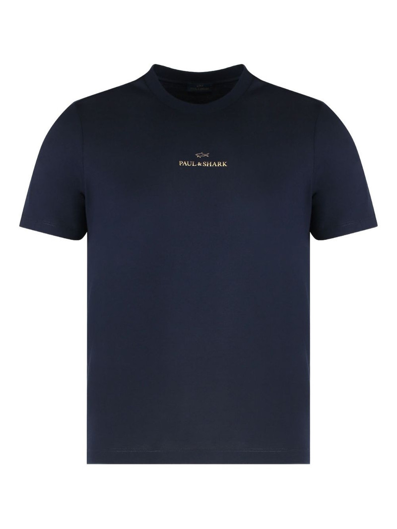 crew-neck logo T-shirt 1