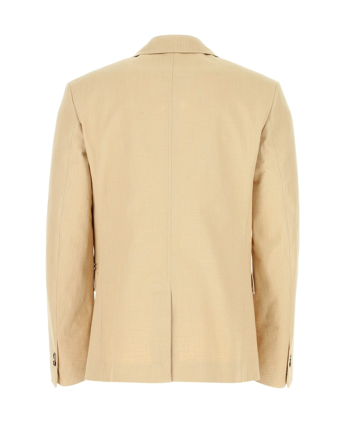 Double Breasted Textured Jacket - 2