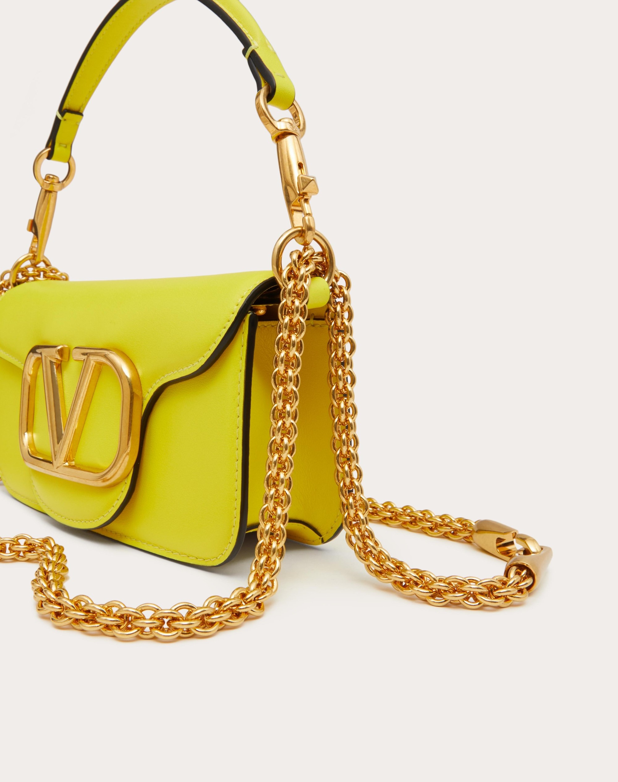 VALENTINO GARAVANI LOCÒ SMALL SHOULDER BAG IN CALFSKIN - 7