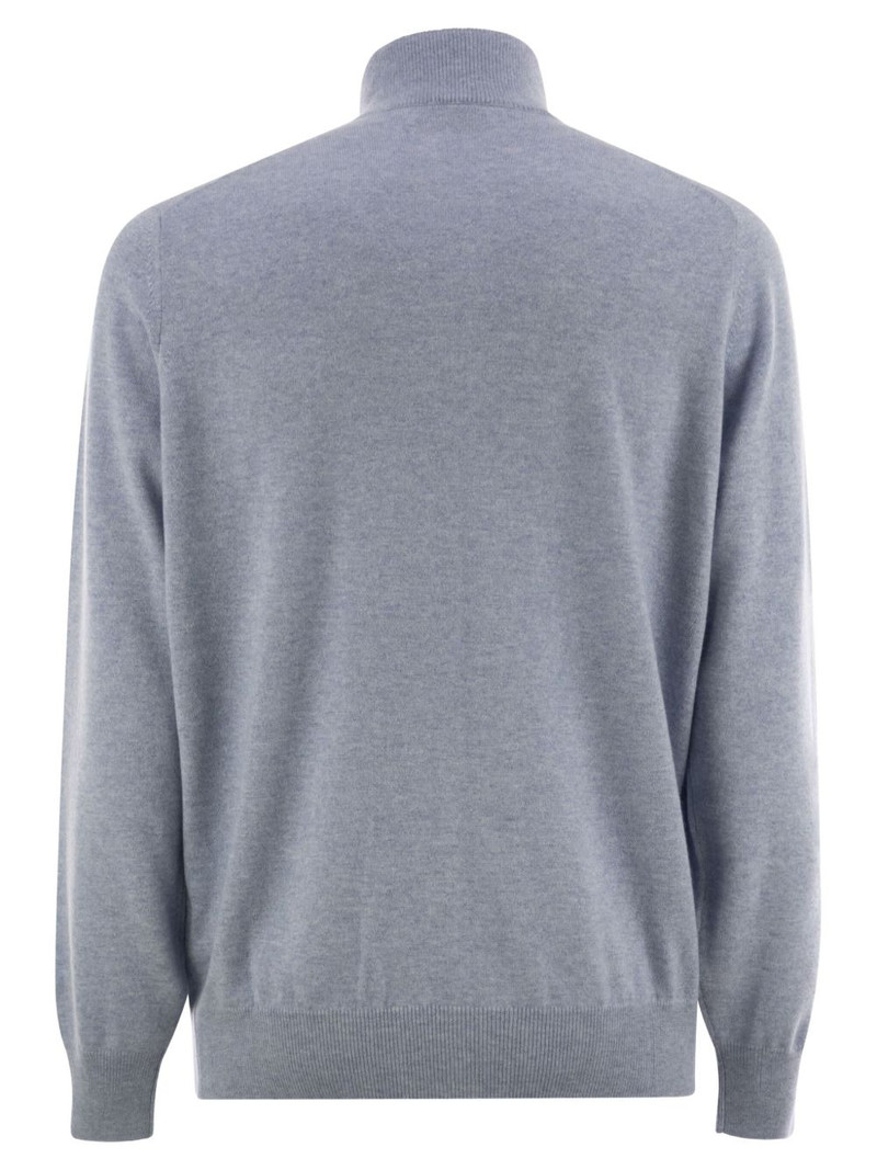 Brunello Cucinelli zipped cashmere cardigan outlook