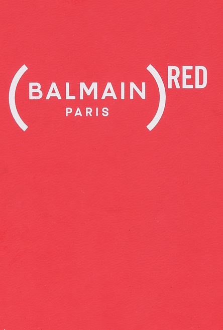 (Balmain) RED - Balmain Festival V02 red notebook - 2