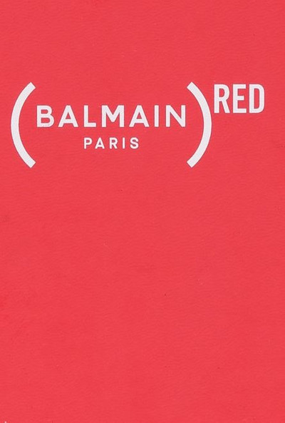 Balmain (Balmain) RED - Balmain Festival V02 red notebook outlook