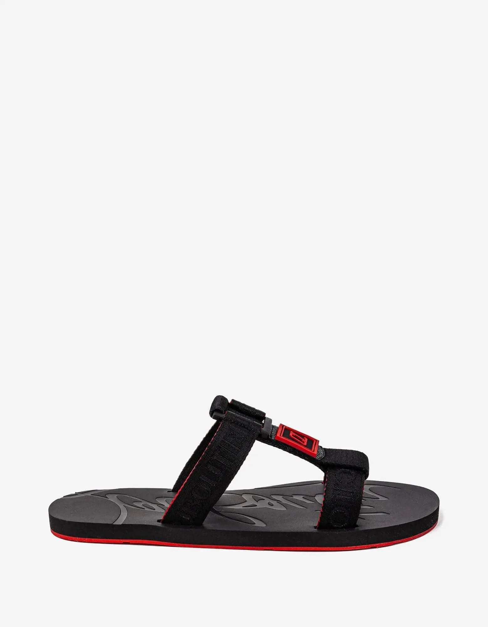 Christian Louboutin Black Surf Sandals - 14
