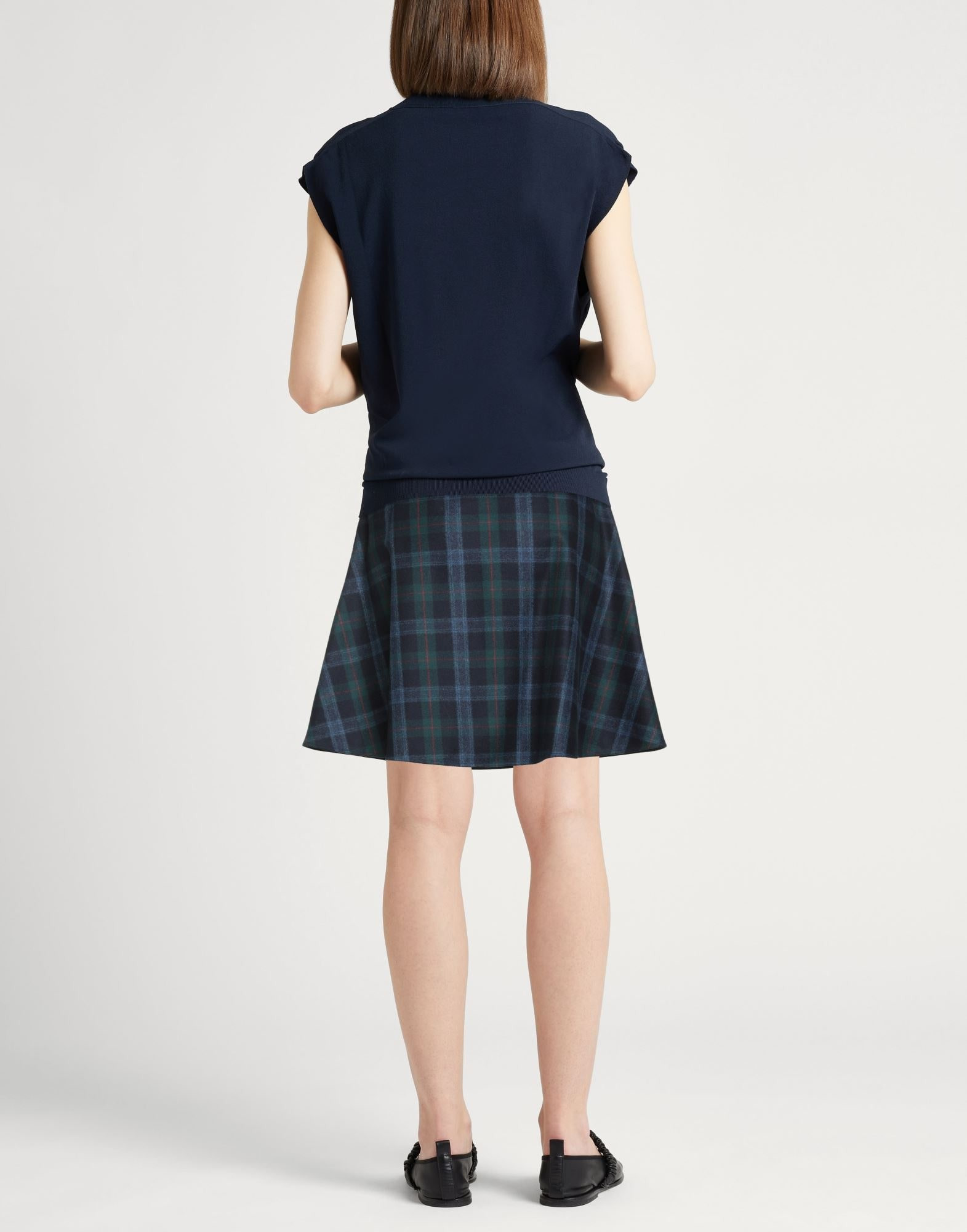 Midnight blue Women's Midi Skirt - 3
