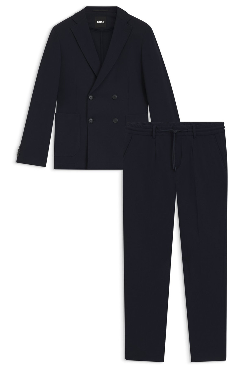 TWO-PIECE SLIM-FIT SUIT IN PERFORMANCE-STRETCH FABRIC 8