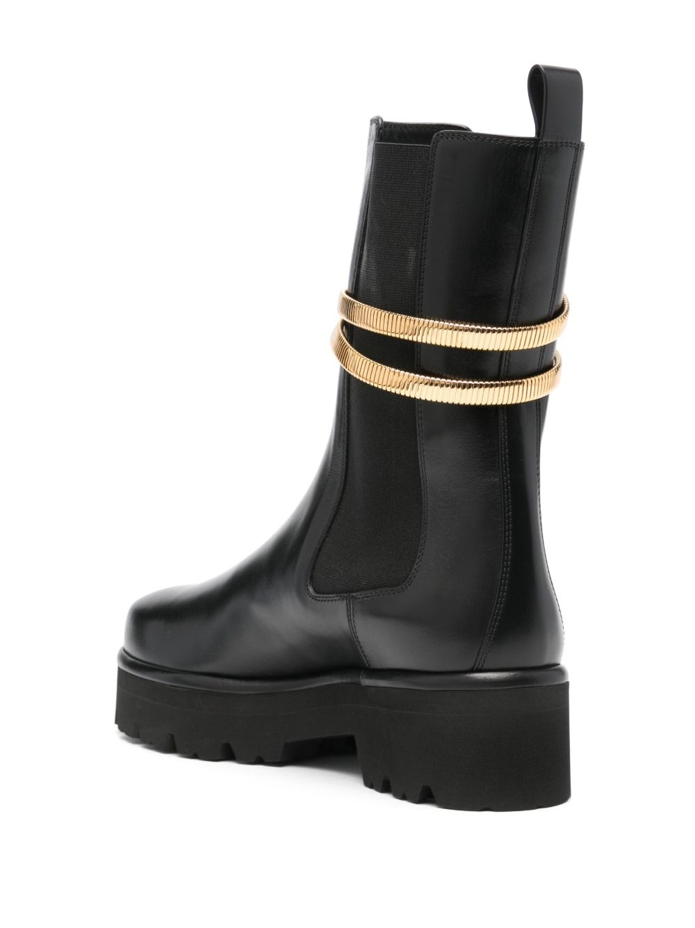 45mm snake-detail boots - 3