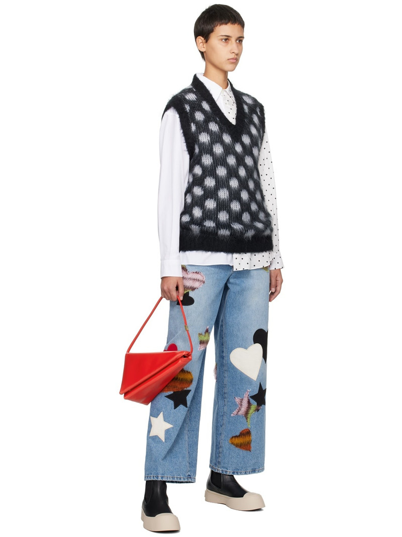 Marni Black Sleeveless Vest outlook