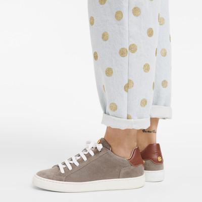 Longchamp Spring/Summer 2023 Collection Sneakers Turtledove - Leather outlook