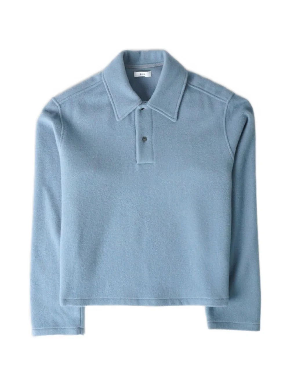 wool polo shirt - 1