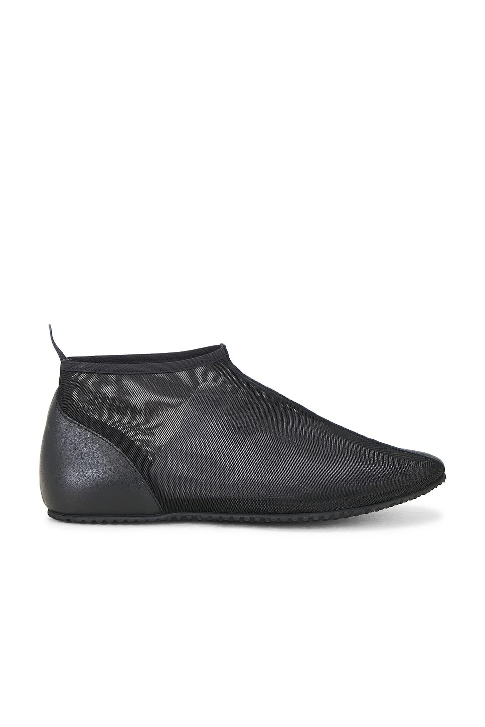 Mesh Bailarina Boot Flat - 1