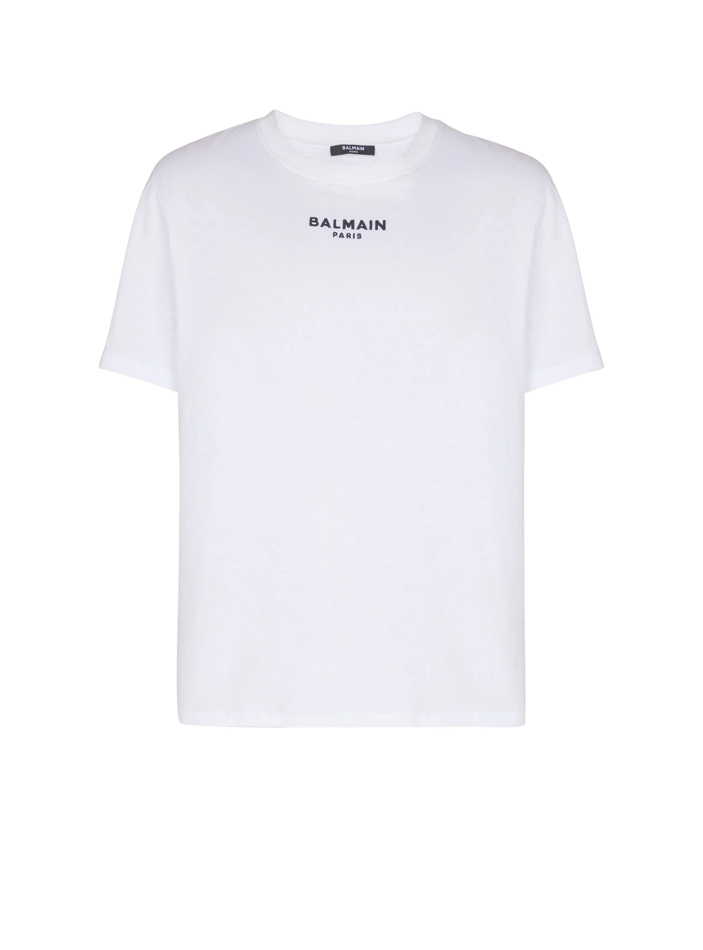 Embroidered Balmain Paris T-shirt - 1