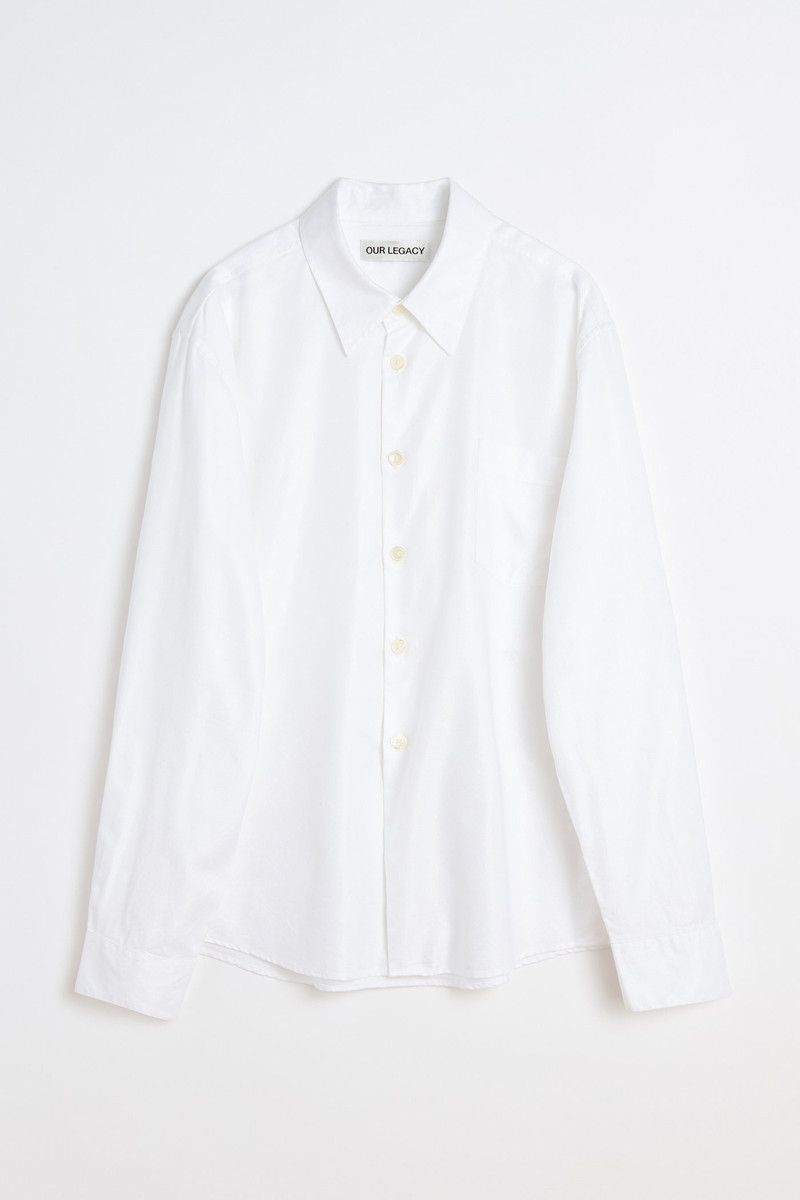 Beyond Shirt Static White Liquid Oxford 1