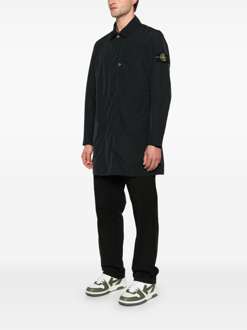 Compass-badge coat - 3