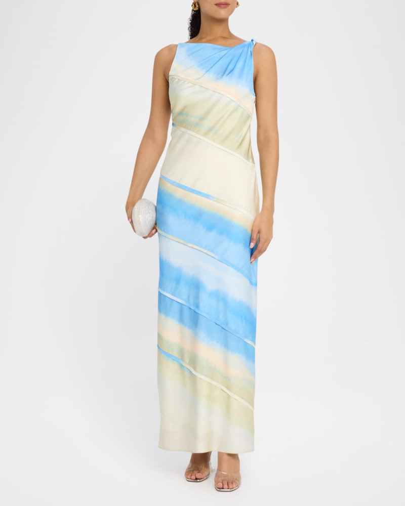 SIGNIFICANT OTHER Kahlo Twisted Sleeveless Gown outlook