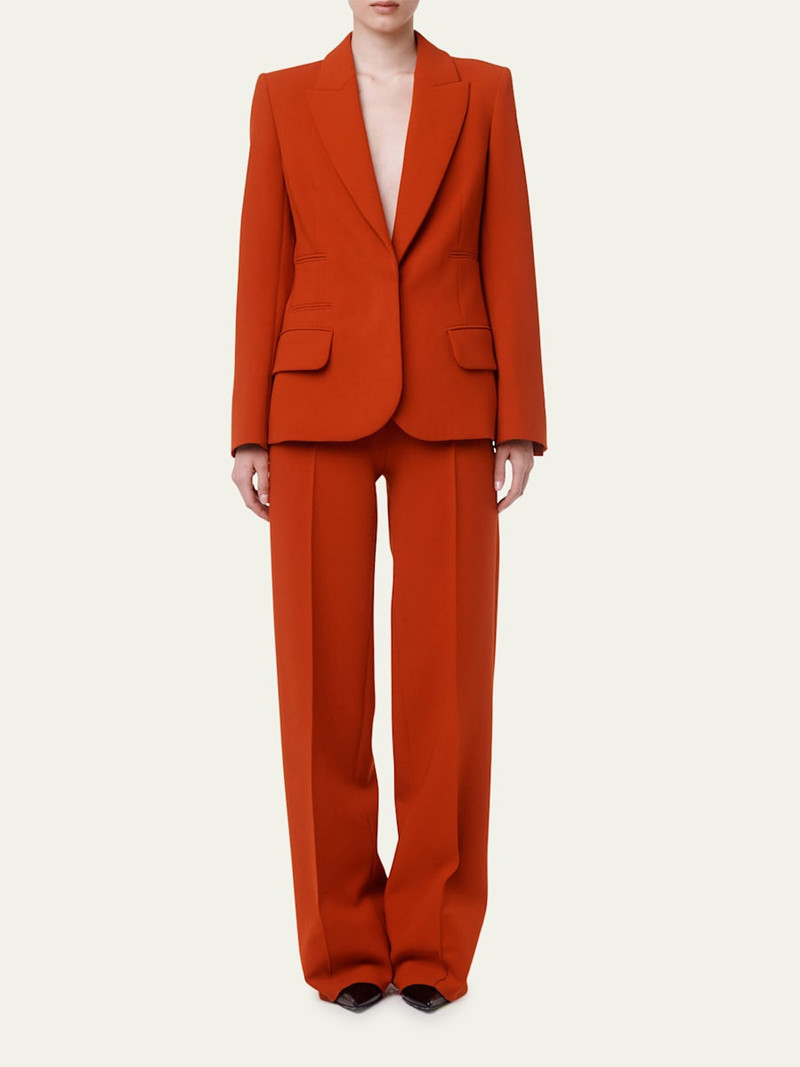 Another Tomorrow Doppio Tailored Blazer Jacket outlook