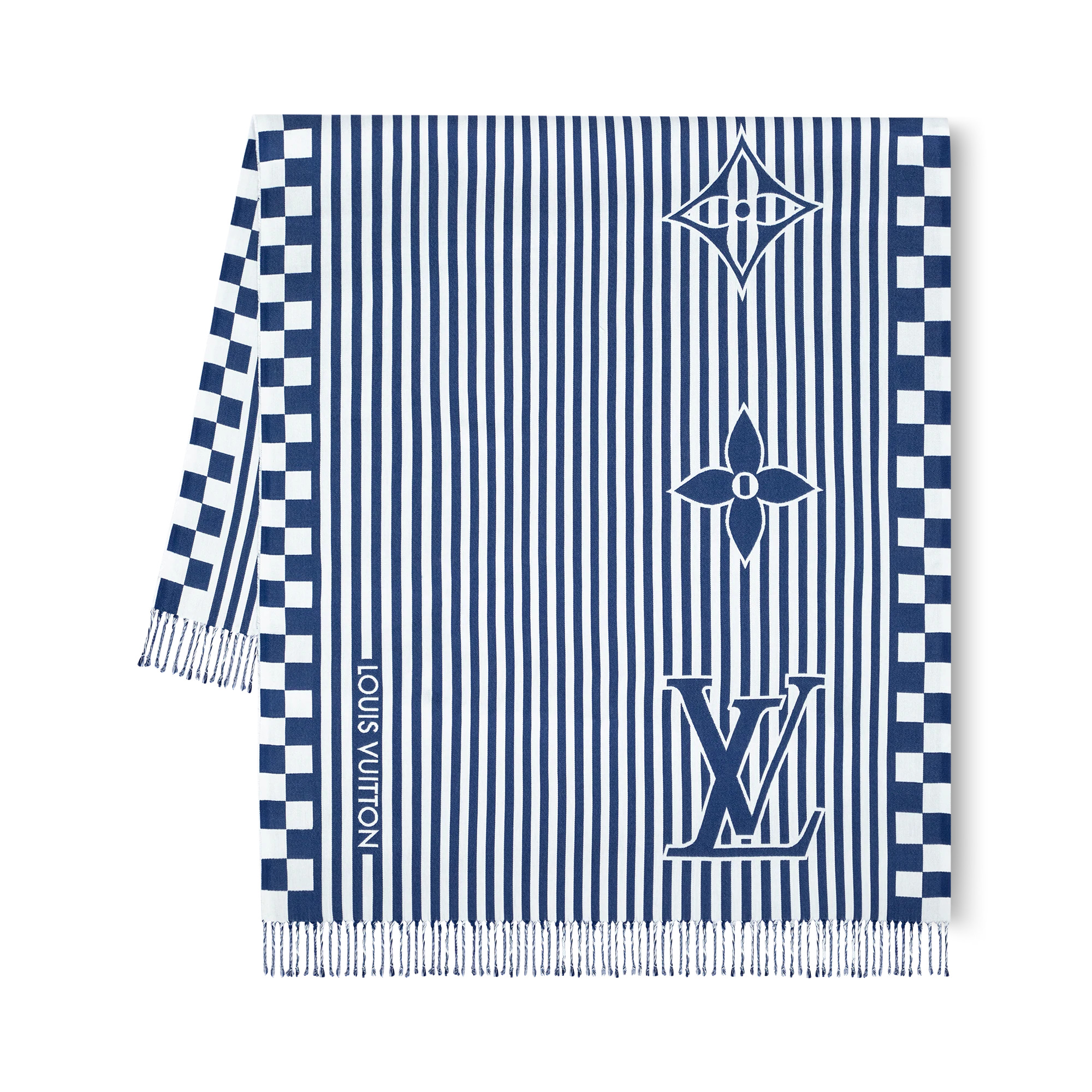 LV Graphical Beach Blanket - 1