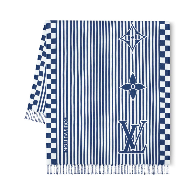LV Graphical Beach Blanket 1